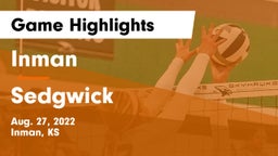 Inman  vs Sedgwick  Game Highlights - Aug. 27, 2022