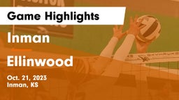 Inman  vs Ellinwood  Game Highlights - Oct. 21, 2023