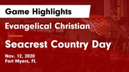 Evangelical Christian  vs Seacrest Country Day Game Highlights - Nov. 12, 2020