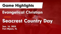 Evangelical Christian  vs Seacrest Country Day Game Highlights - Jan. 16, 2024