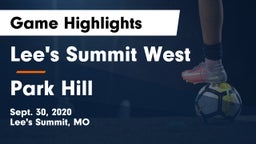 Lee's Summit West  vs Park Hill  Game Highlights - Sept. 30, 2020
