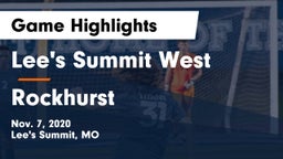 Lee's Summit West  vs Rockhurst  Game Highlights - Nov. 7, 2020