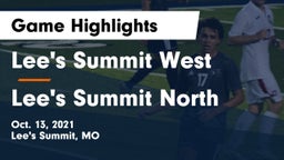 Lee's Summit West  vs Lee's Summit North  Game Highlights - Oct. 13, 2021