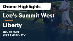Lee's Summit West  vs Liberty  Game Highlights - Oct. 18, 2021