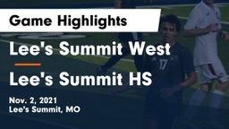 Lee's Summit West  vs Lee's Summit HS Game Highlights - Nov. 2, 2021