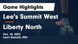 Lee's Summit West  vs Liberty North  Game Highlights - Oct. 18, 2022