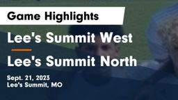 Lee's Summit West  vs Lee's Summit North  Game Highlights - Sept. 21, 2023