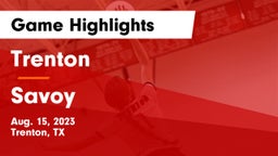 Trenton  vs Savoy  Game Highlights - Aug. 15, 2023