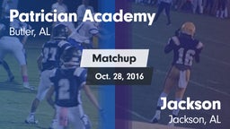 Matchup: Patrician Academy vs. Jackson  2016