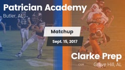 Matchup: Patrician Academy vs. Clarke Prep  2017