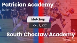 Matchup: Patrician Academy vs. South Choctaw Academy  2017