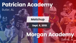 Matchup: Patrician Academy vs. Morgan Academy  2019