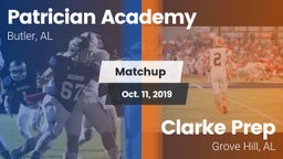 Matchup: Patrician Academy vs. Clarke Prep  2019