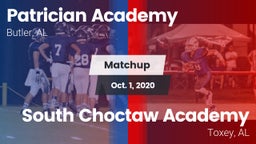 Matchup: Patrician Academy vs. South Choctaw Academy  2020