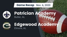 Recap: Patrician Academy  vs. Edgewood Academy  2020