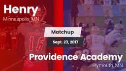 Matchup: Henry  vs. Providence Academy 2017