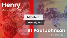 Matchup: Henry  vs. St Paul Johnson  2017