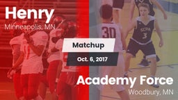 Matchup: Henry  vs. Academy Force 2017