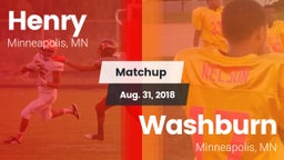 Matchup: Henry  vs. Washburn  2018