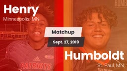 Matchup: Henry  vs. Humboldt  2019
