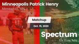 Matchup: Patrick Henry vs. Spectrum  2020