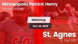 Matchup: Patrick Henry vs. St. Agnes  2020