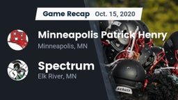 Recap: Minneapolis Patrick Henry  vs. Spectrum  2020