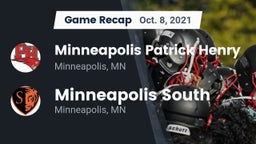 Recap: Minneapolis Patrick Henry  vs. Minneapolis South  2021
