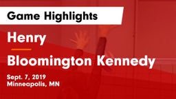 Henry  vs Bloomington Kennedy  Game Highlights - Sept. 7, 2019