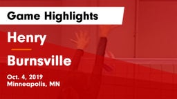 Henry  vs Burnsville  Game Highlights - Oct. 4, 2019