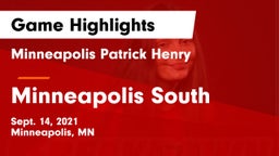 Minneapolis Patrick Henry  vs Minneapolis South  Game Highlights - Sept. 14, 2021