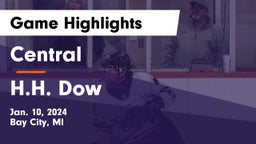 Central  vs H.H. Dow  Game Highlights - Jan. 10, 2024