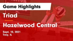 Triad  vs Hazelwood Central  Game Highlights - Sept. 10, 2021