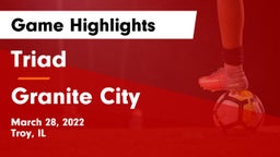 Triad  vs Granite City Game Highlights - March 28, 2022