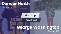 Matchup: Denver North High vs. George Washington  2019