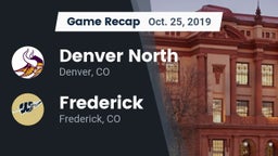 Recap: Denver North  vs. Frederick  2019