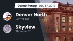 Recap: Denver North  vs. Skyview  2019