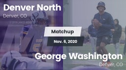 Matchup: Denver North High vs. George Washington  2020