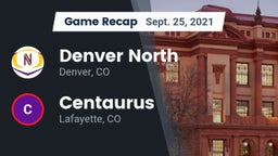 Recap: Denver North  vs. Centaurus  2021