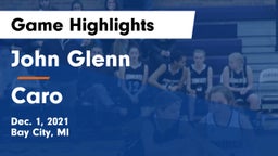 John Glenn  vs Caro  Game Highlights - Dec. 1, 2021