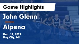 John Glenn  vs Alpena  Game Highlights - Dec. 14, 2021