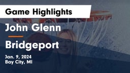 John Glenn  vs Bridgeport  Game Highlights - Jan. 9, 2024
