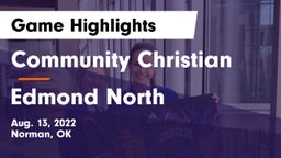 Community Christian  vs Edmond North  Game Highlights - Aug. 13, 2022