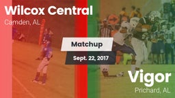 Matchup: Wilcox Central High vs. Vigor  2017