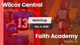 Matchup: Wilcox Central High vs. Faith Academy  2018