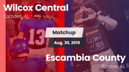 Matchup: Wilcox Central High vs. Escambia County  2019