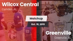 Matchup: Wilcox Central High vs. Greenville  2019