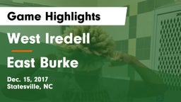 West Iredell  vs East Burke  Game Highlights - Dec. 15, 2017