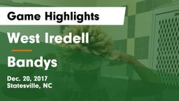 West Iredell  vs Bandys  Game Highlights - Dec. 20, 2017