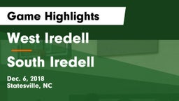 West Iredell  vs South Iredell  Game Highlights - Dec. 6, 2018